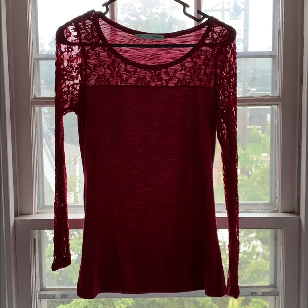 Maroon Shirt